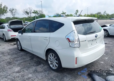 2012 Toyota Prius V Five z USA, uszkodzony, nr VIN JTDZN3EU9C3058519